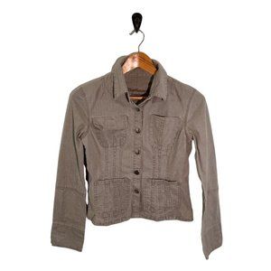 Vintage Weathervane Khaki Jacket Size Small Junior